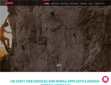 Tablet Screenshot of iwa.fi